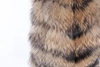 Harper Steele Natural Raccoon Fur Gilet