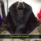 Luxurious Fur Poncho
