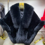 Luxurious Fur Poncho