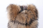 Harper Steele Natural Raccoon Fur Gilet