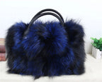 Fox Fur Tote Bag Luxury Collection Limited For Women