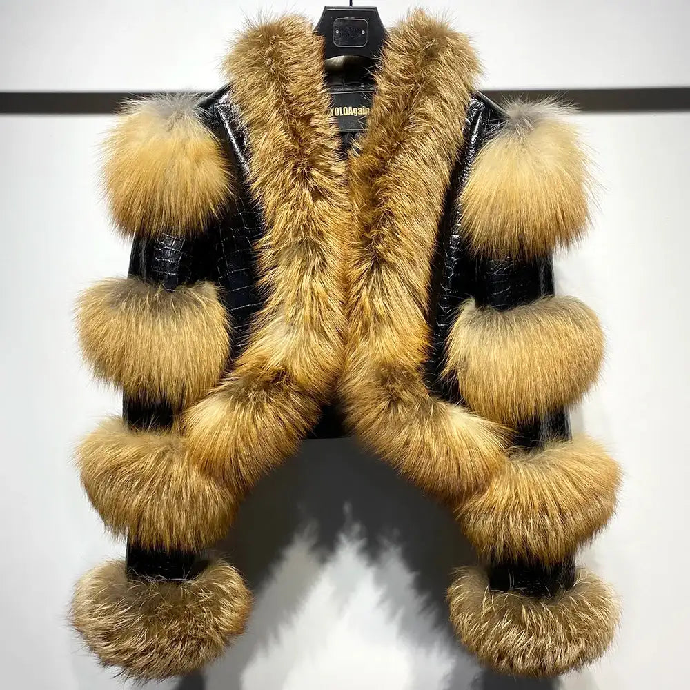 Samantha Ultra-Glam Fur Jacket