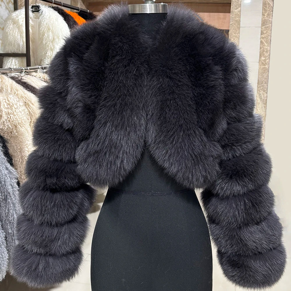 Dita Isabella Fox Fur Coat