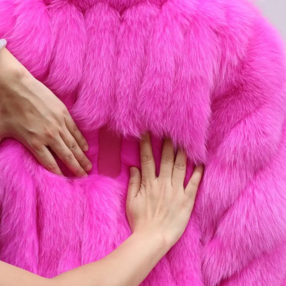 Mary Lili Fox Fur Coat