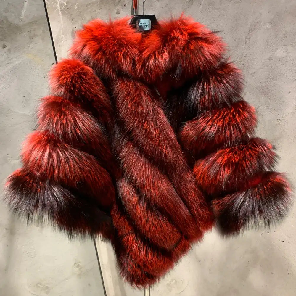 Grace Luxury Fur Poncho