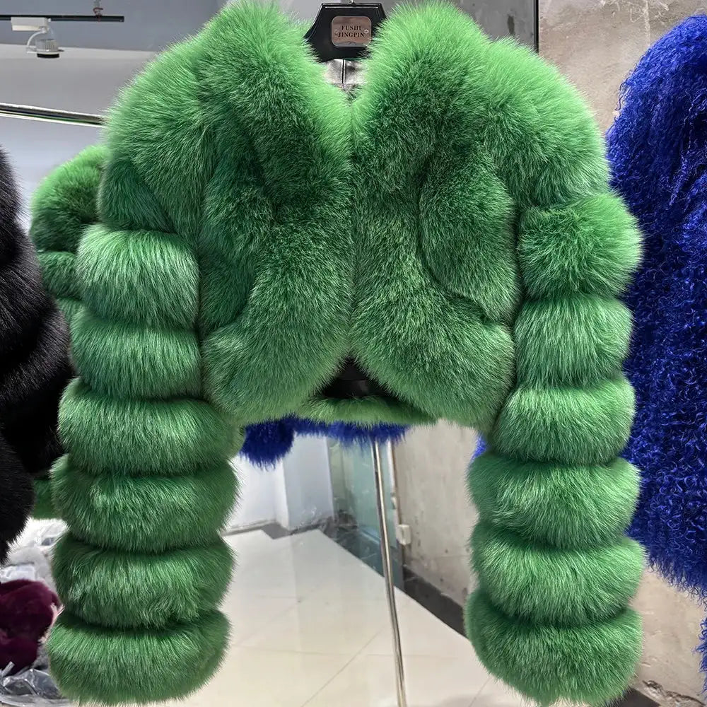 Dita Isabella Fox Fur Coat