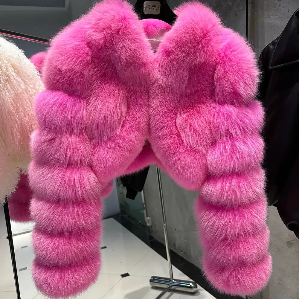 Dita Isabella Fox Fur Coat