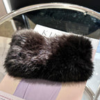 Rabbit Fur headband Knitted