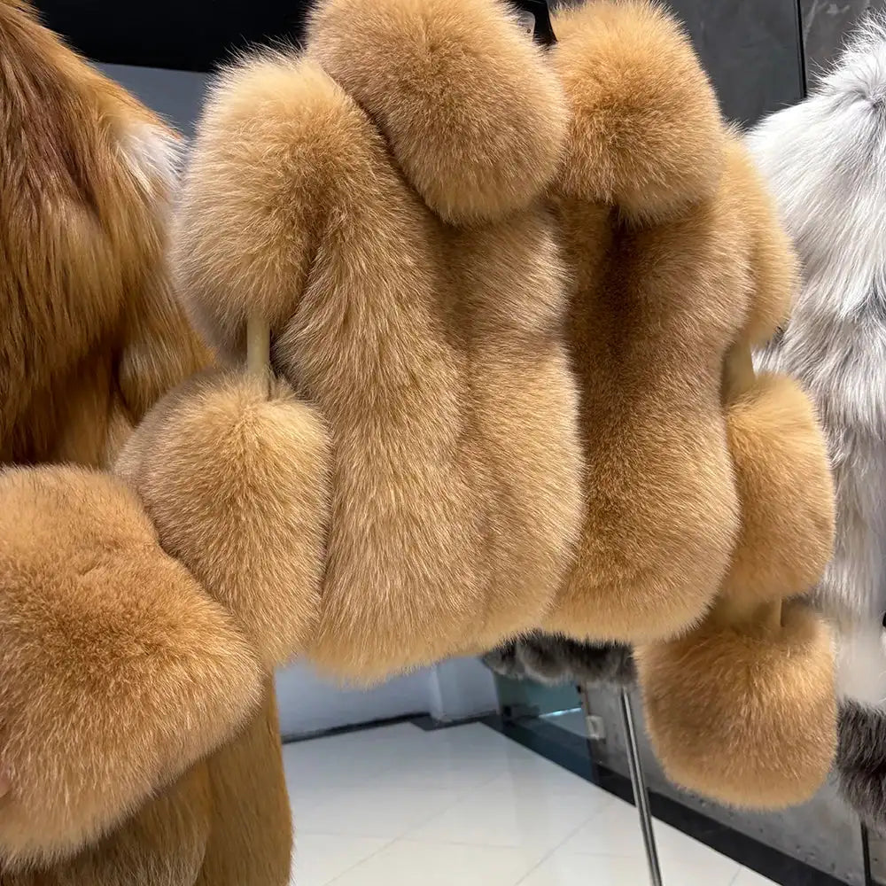 Madison Frost Fox Fur coat