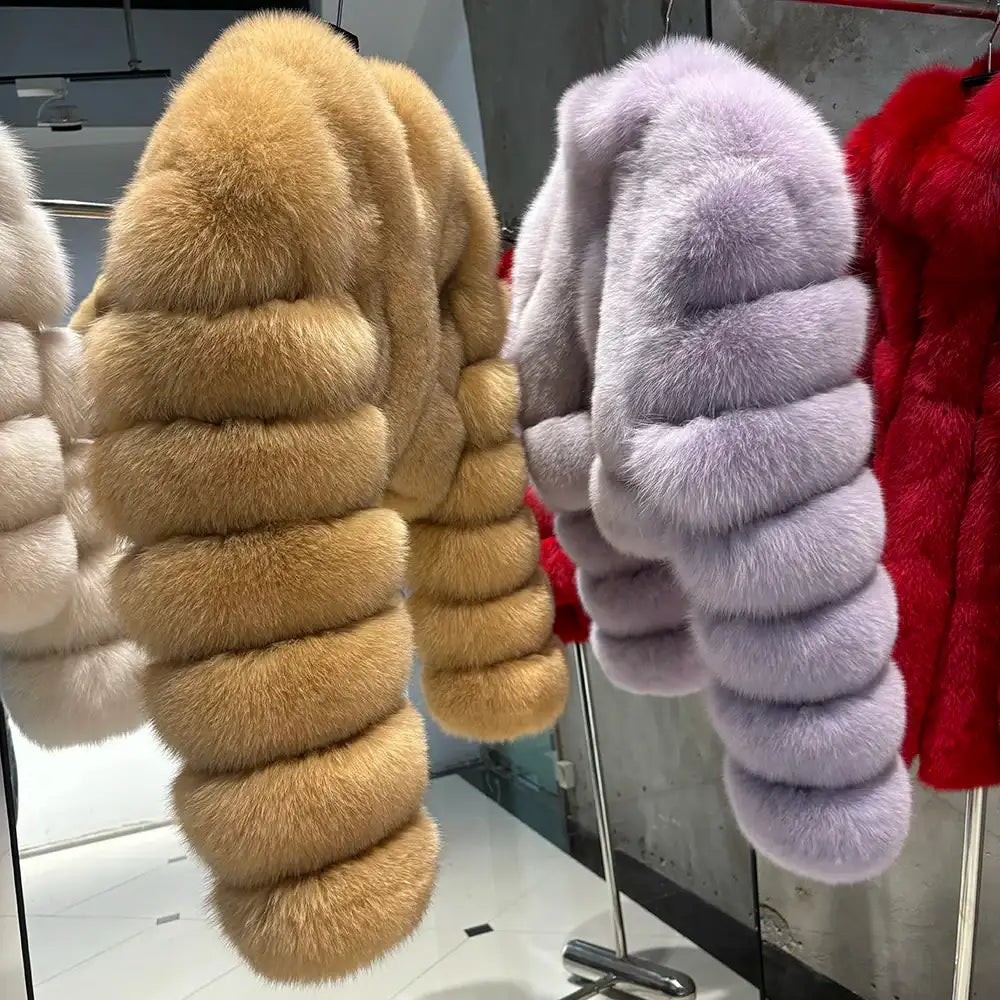 Dita Isabella Fox Fur Coat