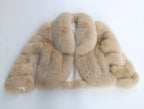 Erika Big Fluffy Fox Fur Coat
