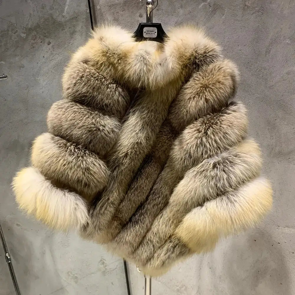 Grace Luxury Fur Poncho