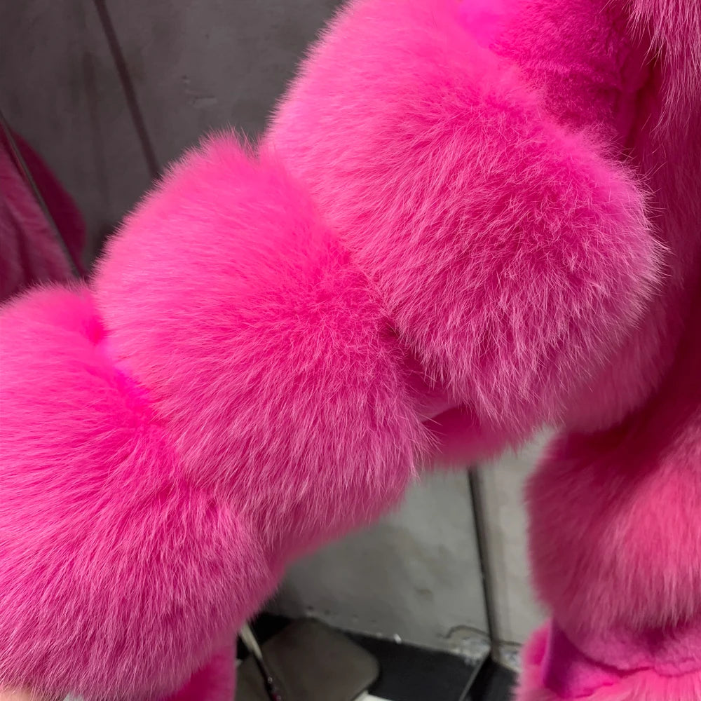 Elizabeth Luxurious Fox Fur Coat