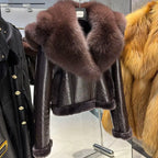 Nelly Shearling Coat With Hood