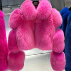 Madison Frost Fox Fur coat