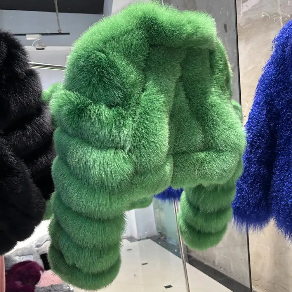 Dita Isabella Fox Fur Coat