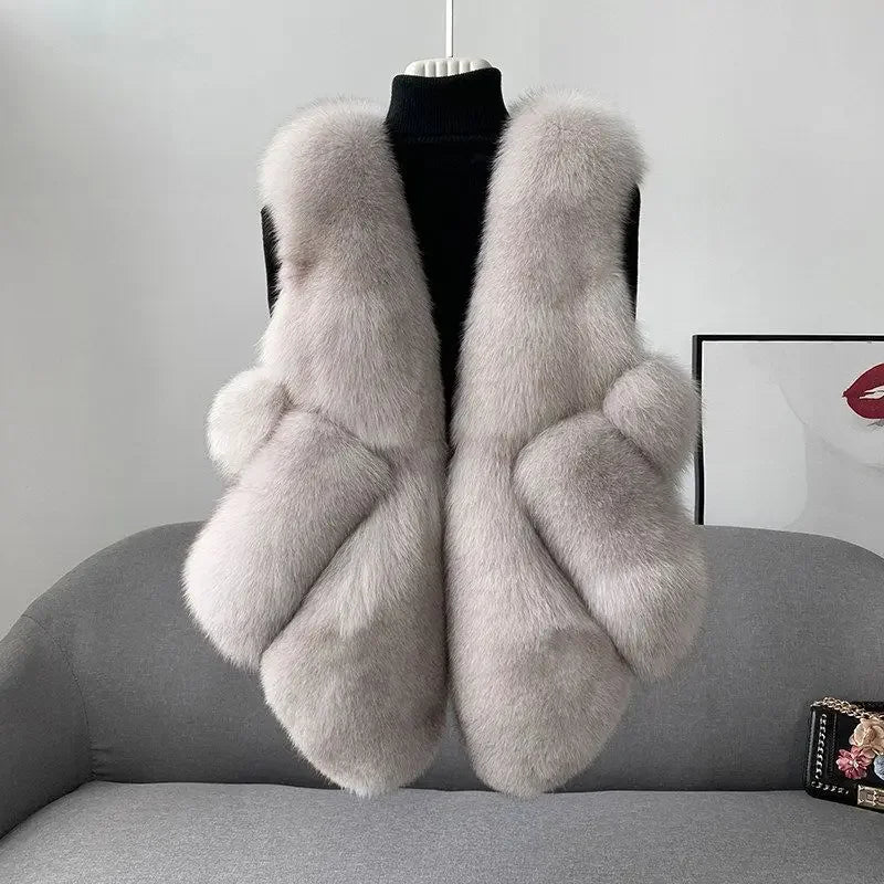 Sierra Moon Fox Fur Gilet