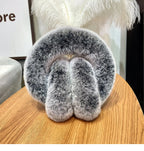 Rex rabbit fur Earmuffs