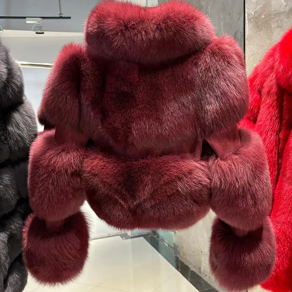 Madison Frost Fox Fur coat