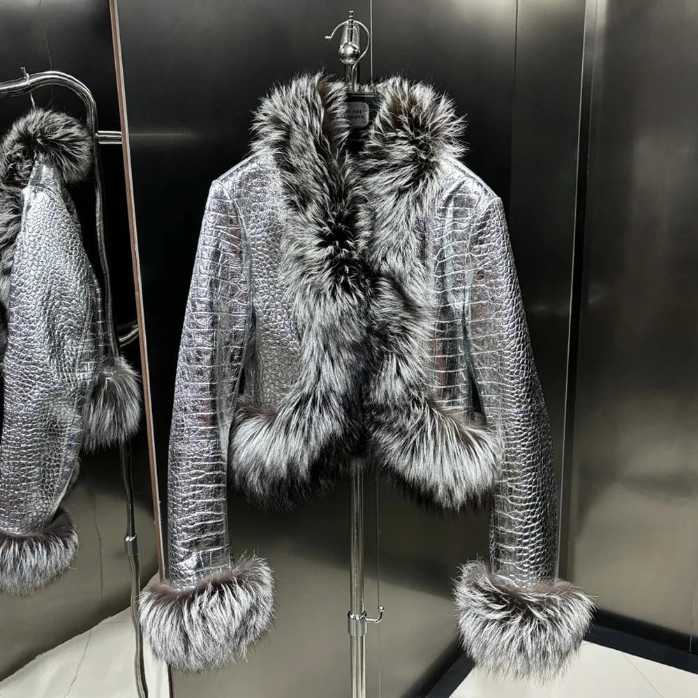 Dakota Storm Leather Fur Jacket