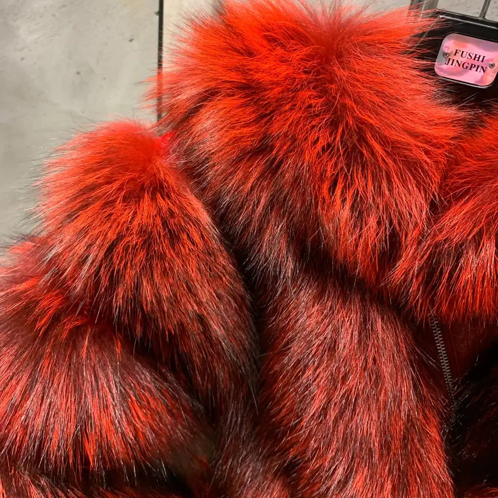 Grace Luxury Fur Poncho