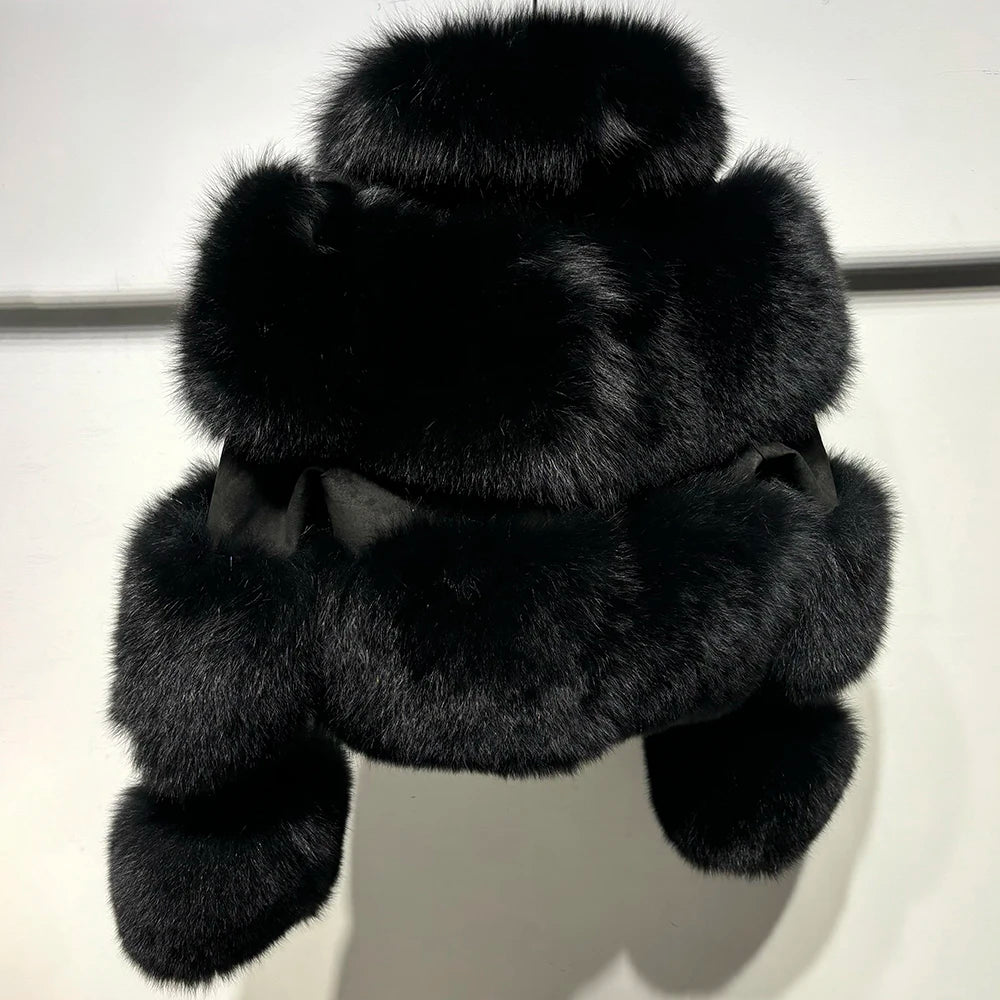 Madison Frost Fox Fur coat