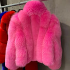 Carrie’s Velvet Fox Fur Coat