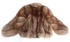 Erika Big Fluffy Fox Fur Coat