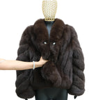 Mary Lili Fox Fur Coat