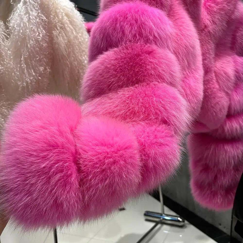 Dita Isabella Fox Fur Coat