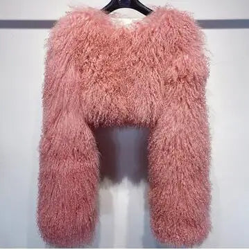 Ella Mongolian Fur Coat