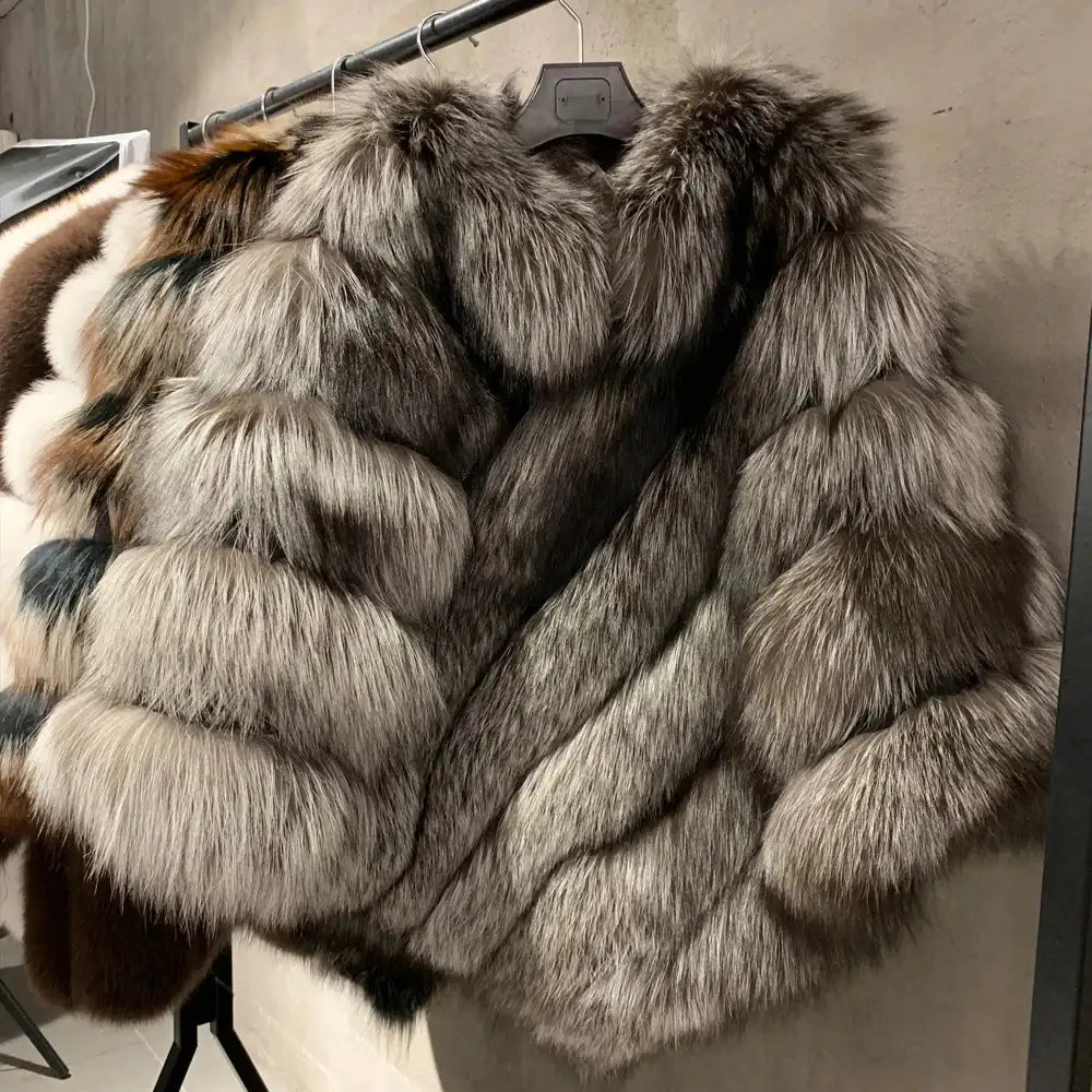 Grace Luxury Fur Poncho