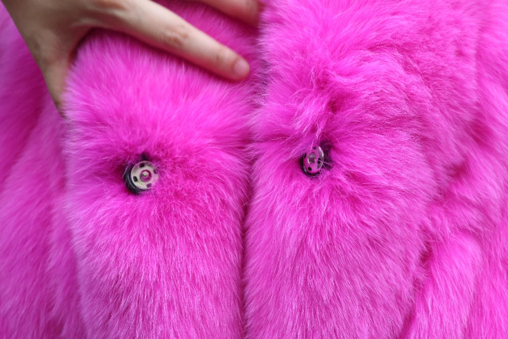 Mary Lili Fox Fur Coat