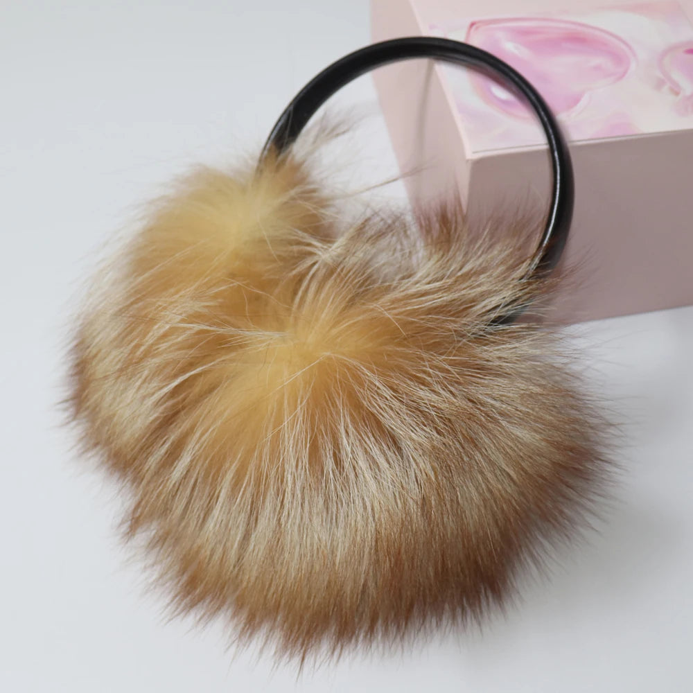 Fox Fur Earmuff