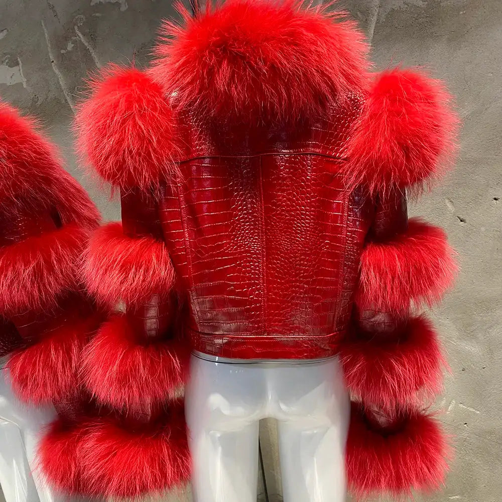 Samantha Ultra-Glam Fur Jacket