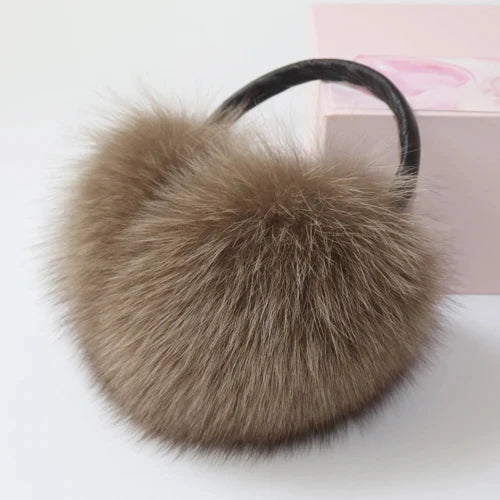 Fox Fur Earmuff