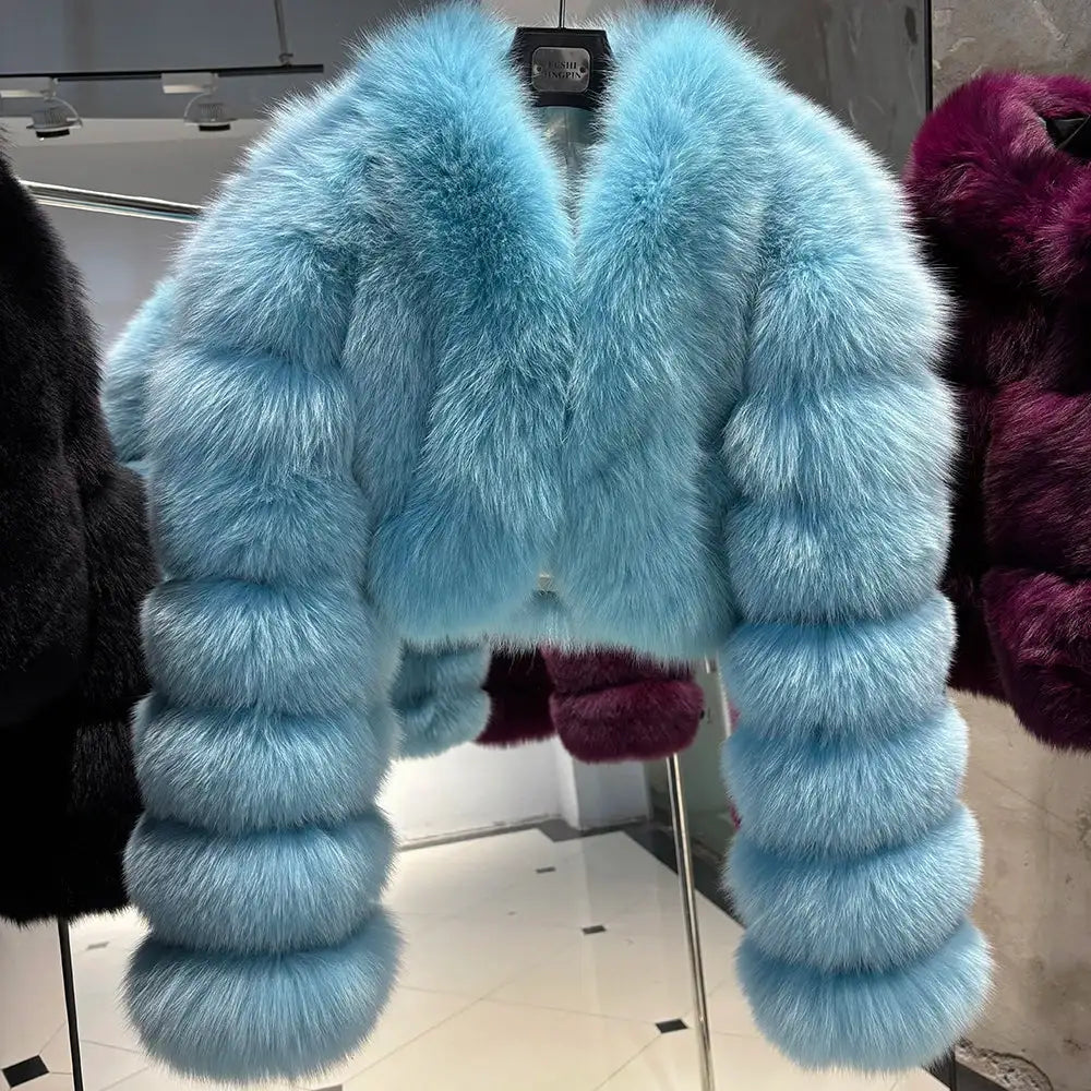 Dita Isabella Fox Fur Coat