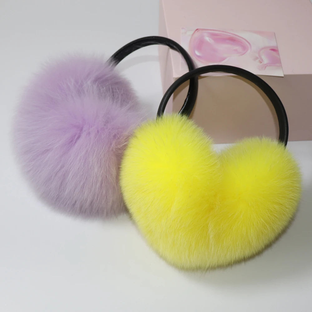 Fox Fur Earmuff