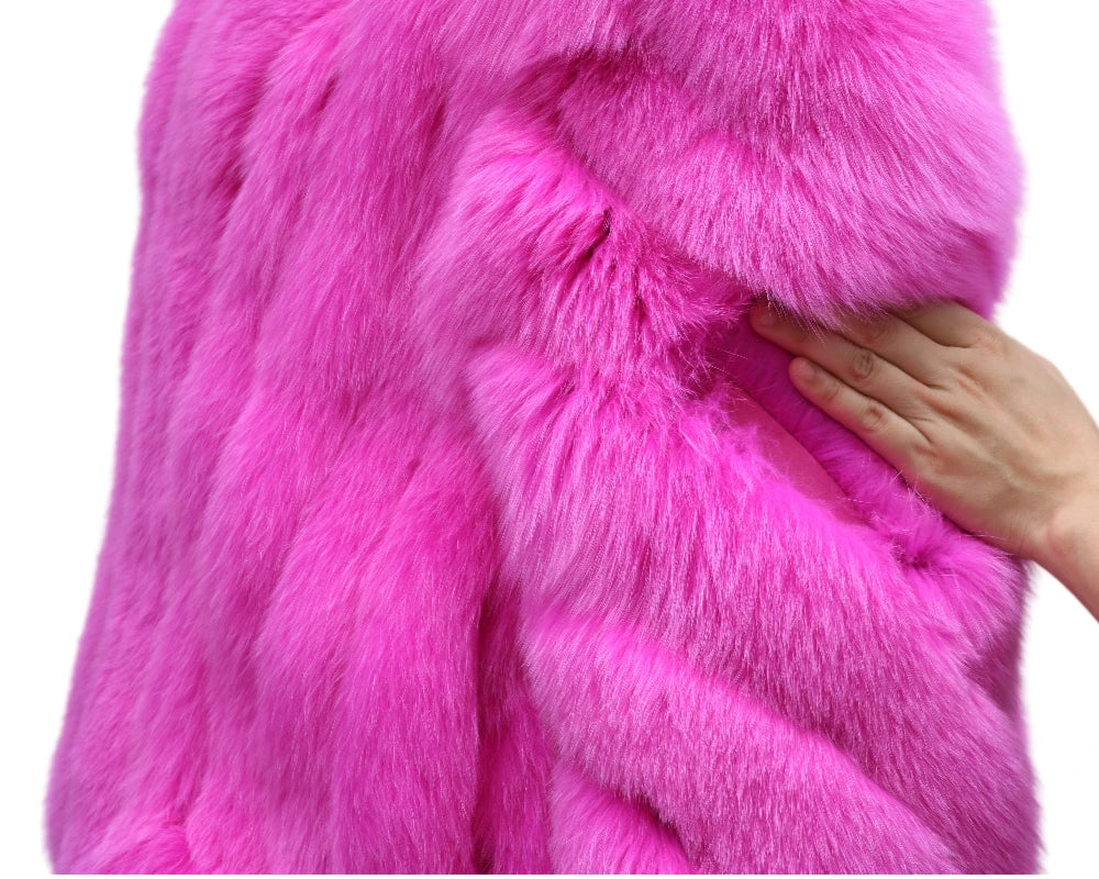 Mary Lili Fox Fur Coat