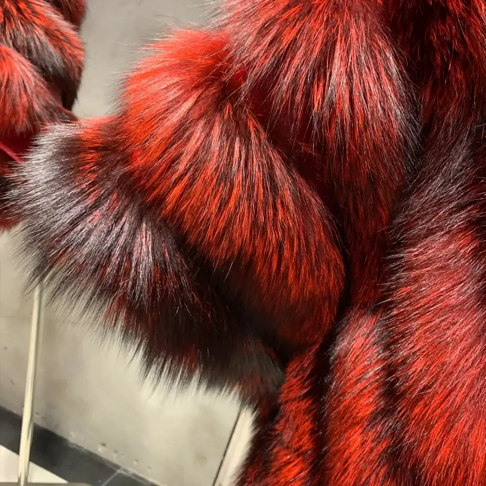 Grace Luxury Fur Poncho