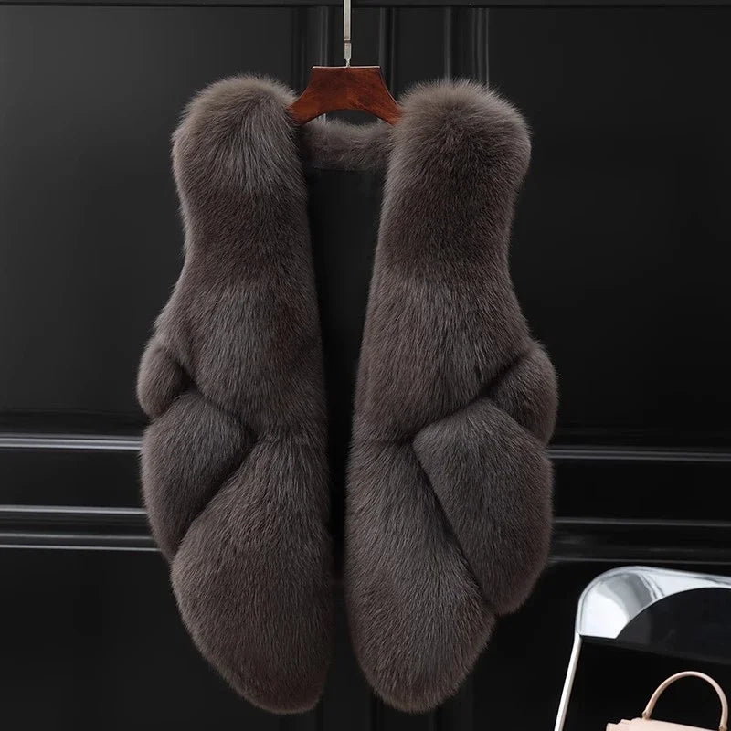 Sierra Moon Fox Fur Gilet