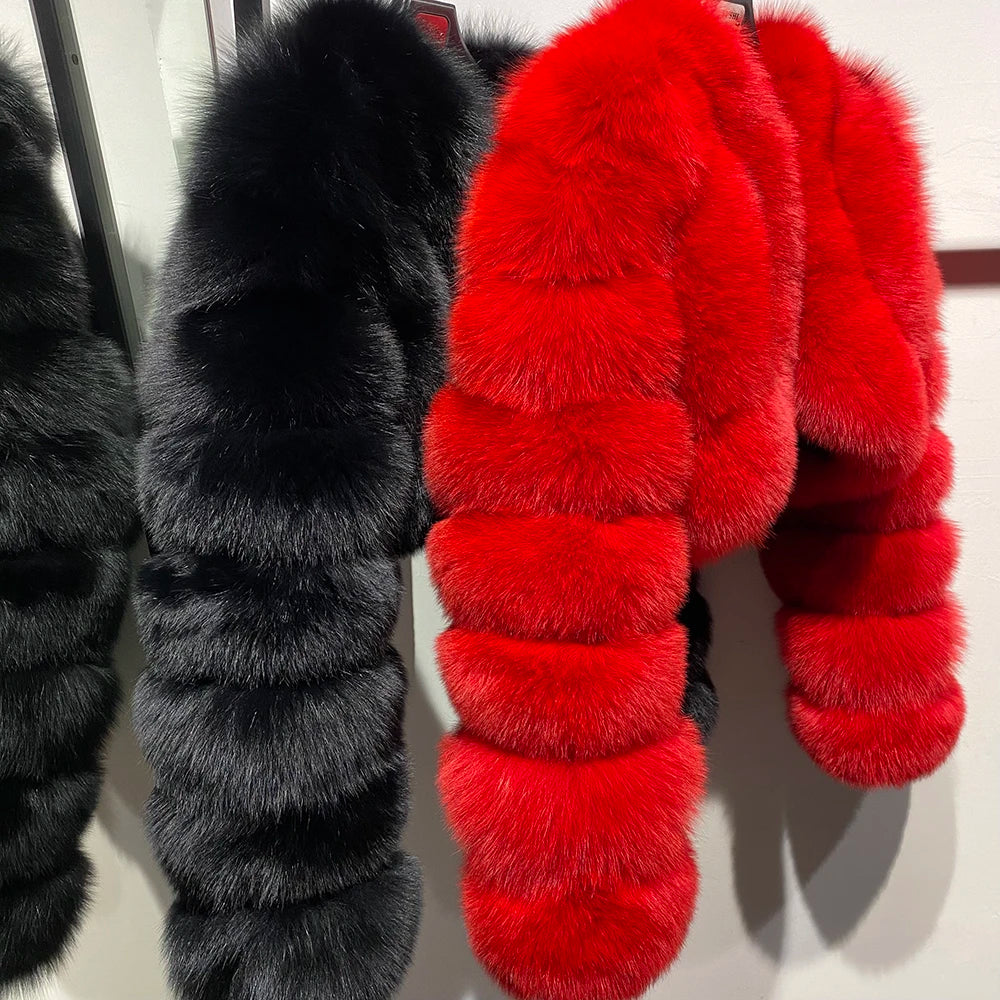 Dita Isabella Fox Fur Coat