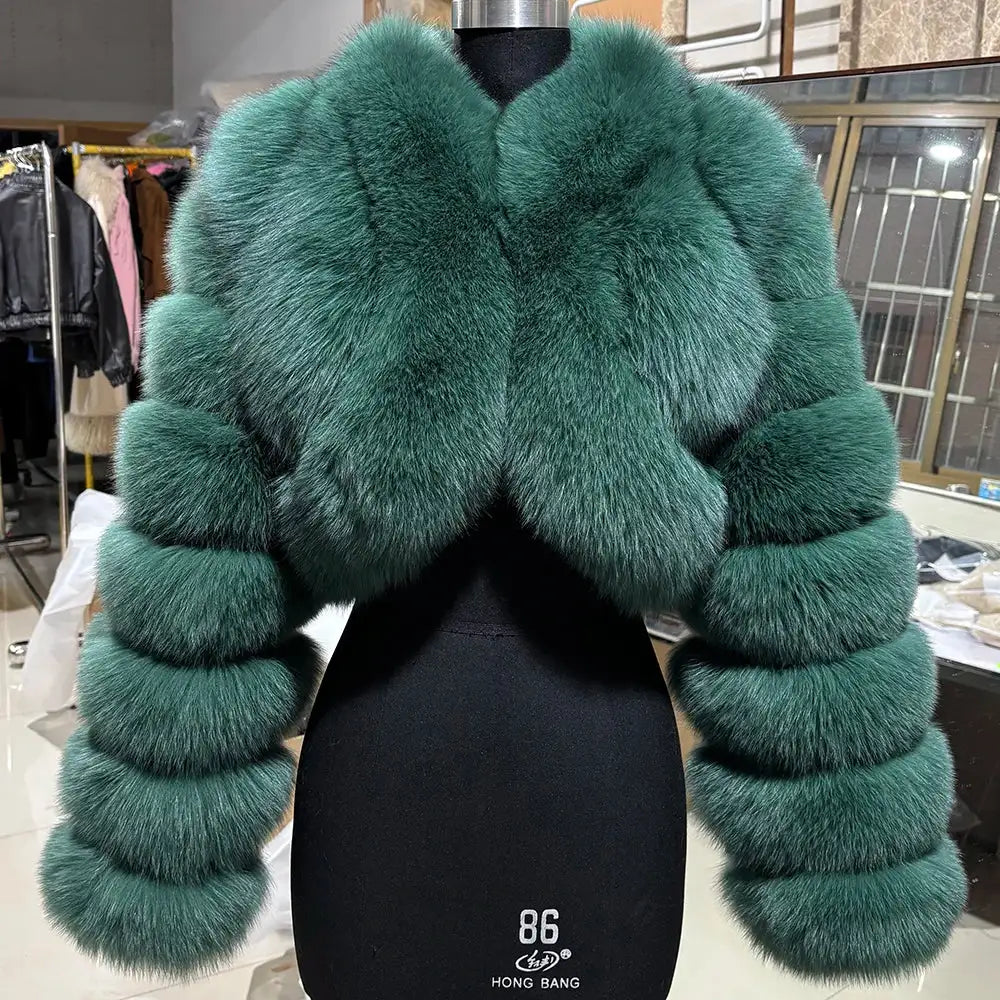 Dita Isabella Fox Fur Coat