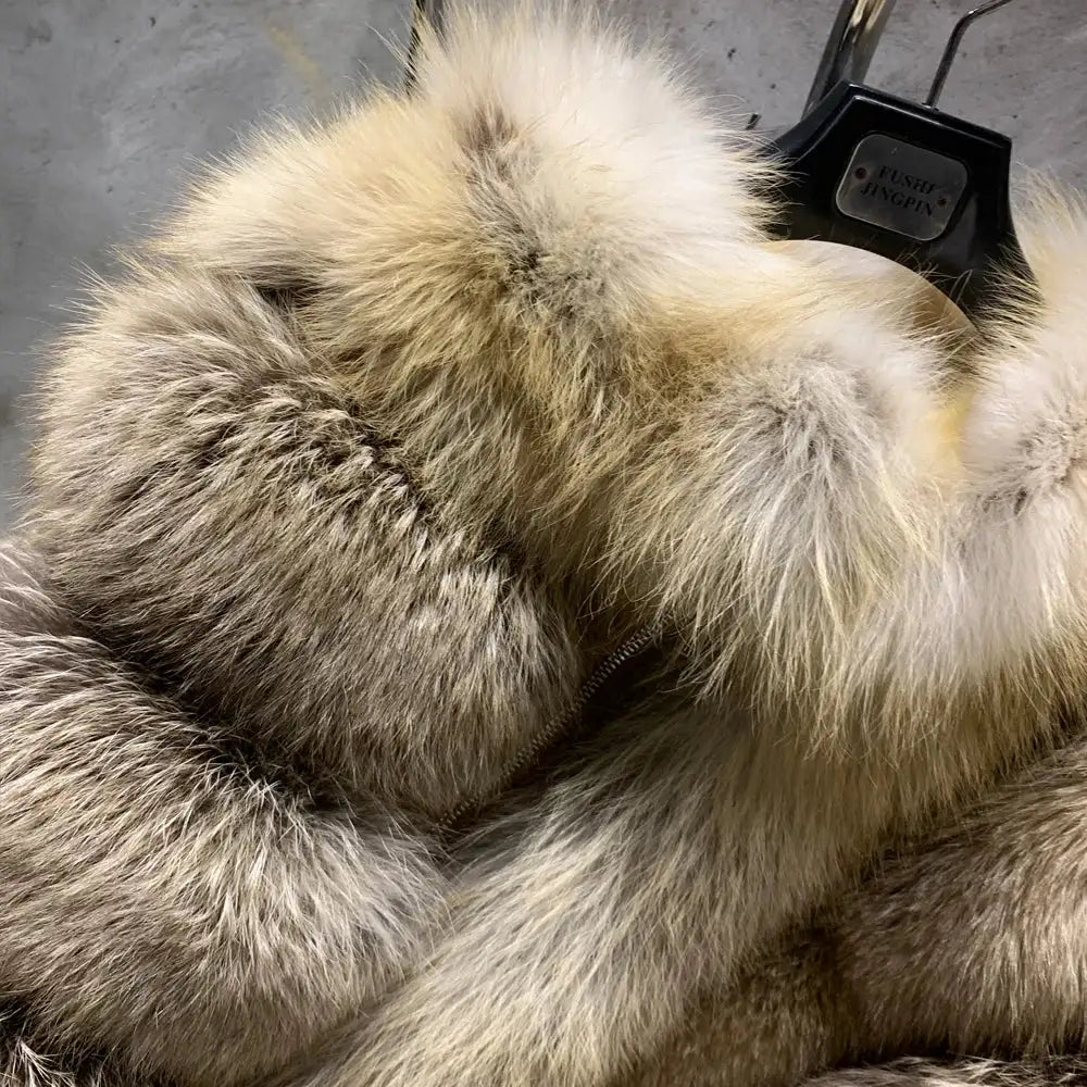 Grace Luxury Fur Poncho