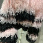 Stella Frost Mongolian Shearling Fur Coat