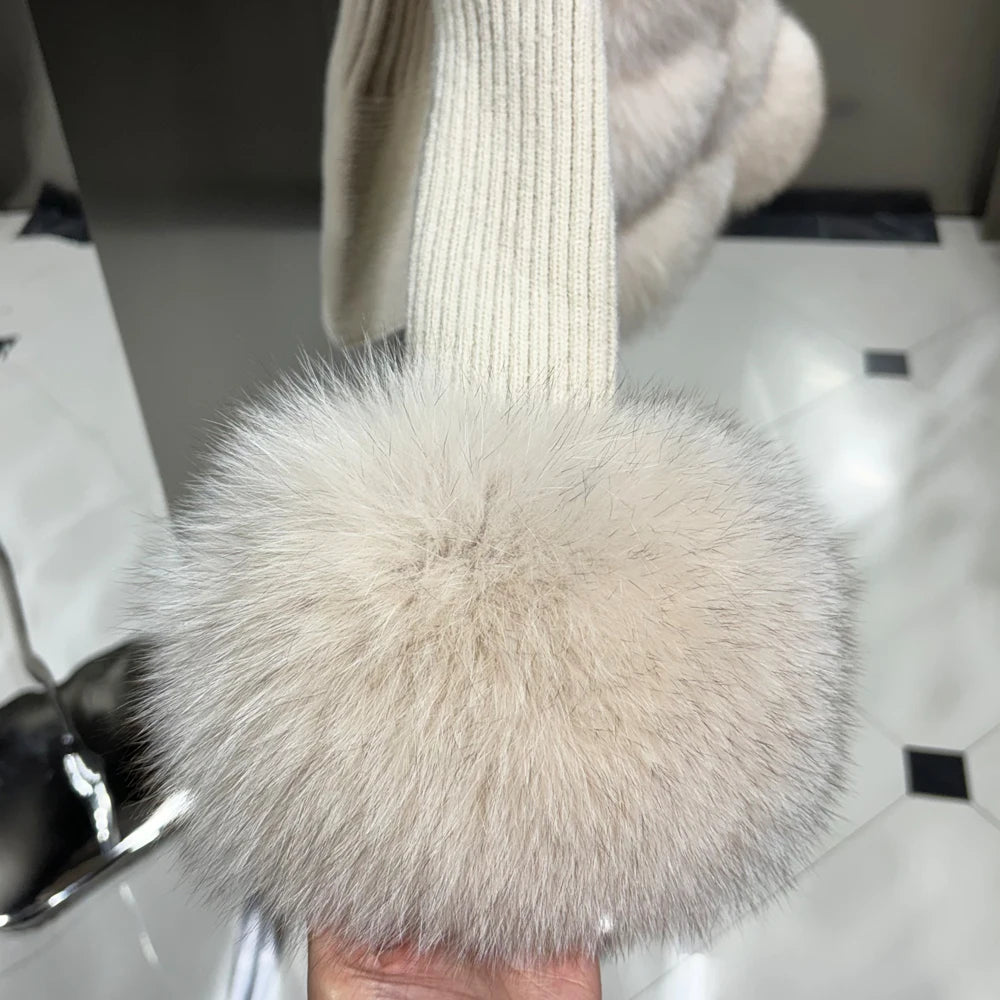 Chloe winter Fox Fur Cardigan
