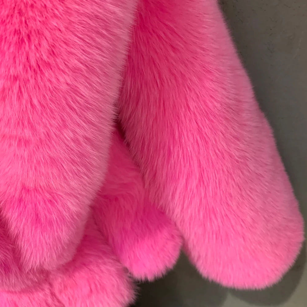 Carrie’s Velvet Fox Fur Coat