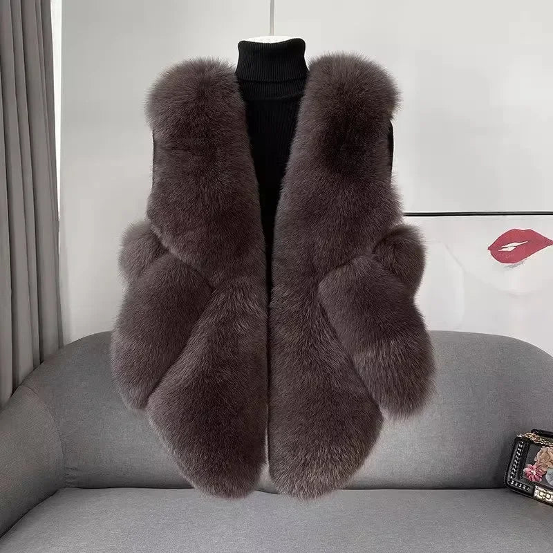 Sierra Moon Fox Fur Gilet