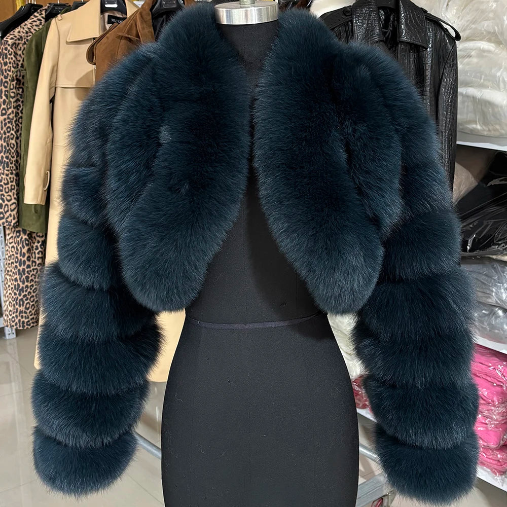 Dita Isabella Fox Fur Coat