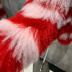 Stella Frost Mongolian Shearling Fur Coat